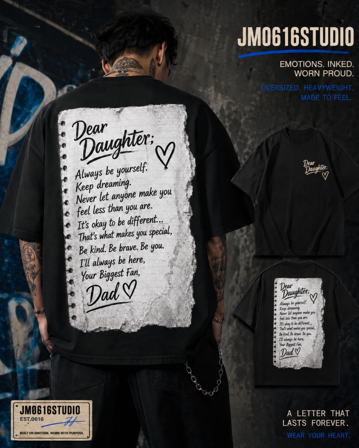 Dear Daughter T-shirt front